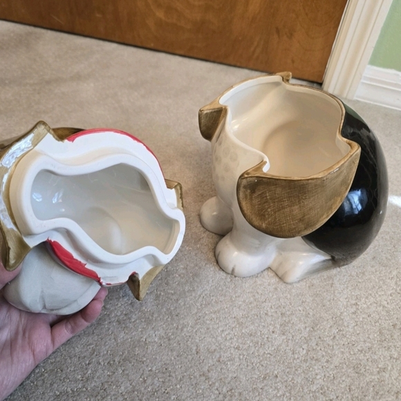 The Pioneer Woman Stoneware Cookie Jar Charlie Basset Hound Ceramic Dog Treat - Picture 4 of 6